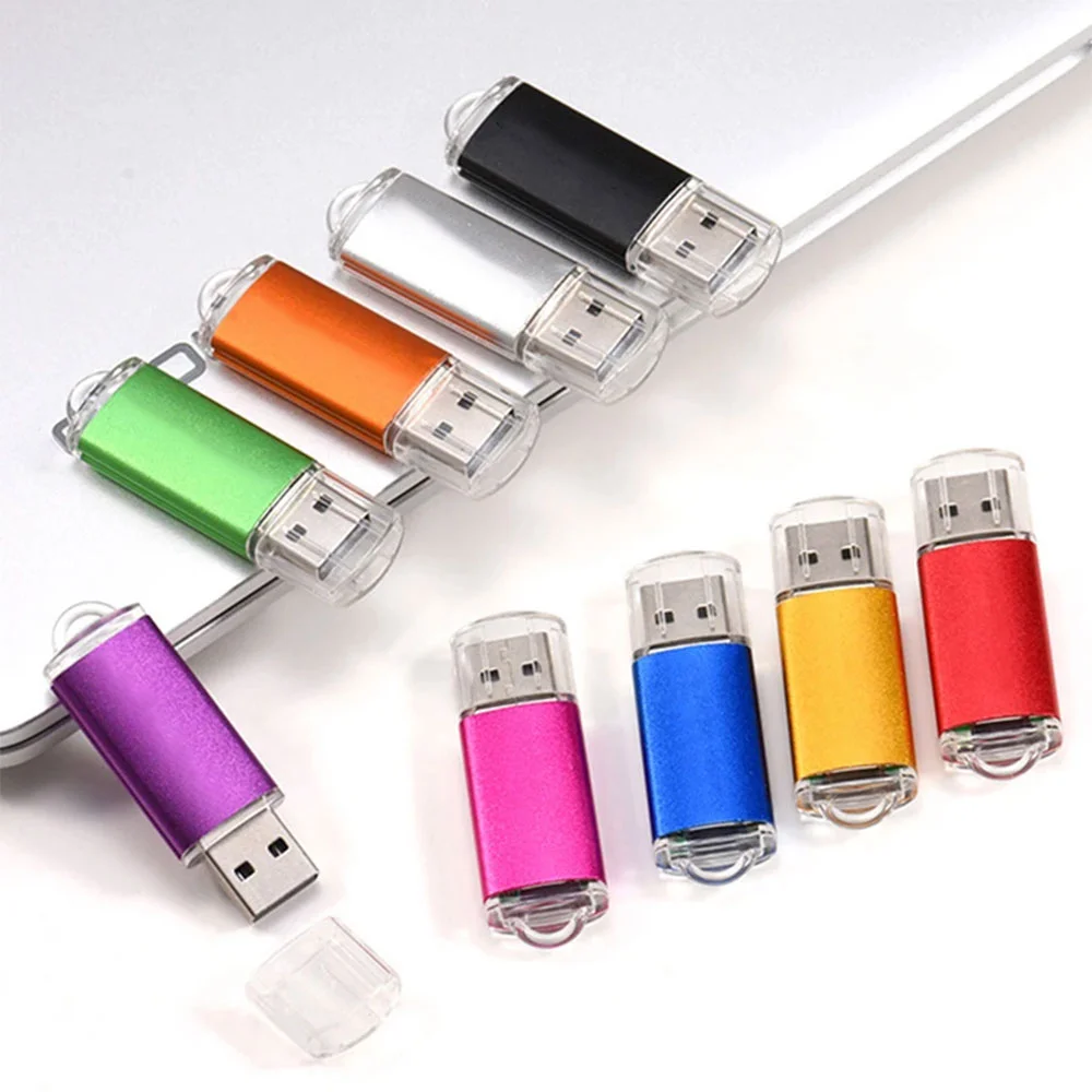 

Mini METAL USB Flash Drives 256GB Pen Drive Real Capacity 4G 8G 16G 32G 64G 2.0 Memory Stick Creative Gift U Disk 128gb Pendrive