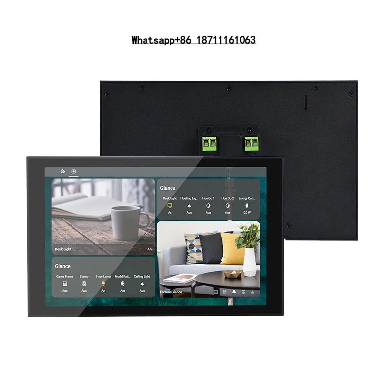 

Sunworld YC-SM08M 8 Inch Smart Switch Home Automation System WIFI Android IPS Display US/EU Plug Touch Screen Panel Hotel Car