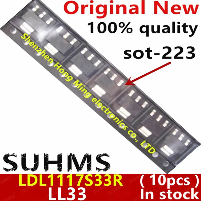 

(10piece)100% New LDL1117S33R LL33 sot-223