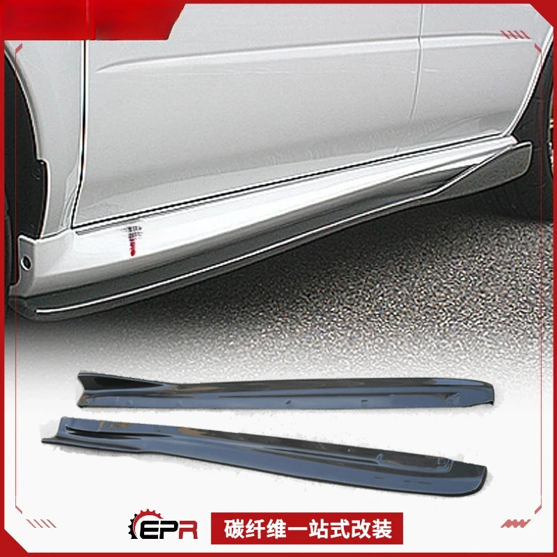 

For Subaru Impreza STI (7th-9th Gen) Carbon Fiber CS-Style Side Skirt Spoiler
