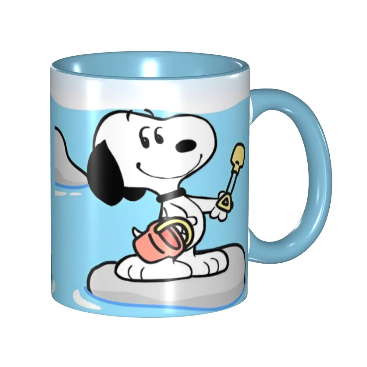 Snoopy Cartoon Peanuts Comic Accessories Coffee Mugs Fun Cup Gift