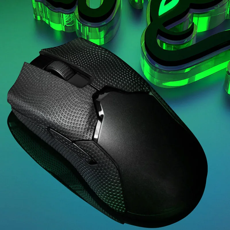 Adesivo de mouse antiderrapante preto para jogos, fita adesiva para skate para razer viper mini/ultimate/v2 pro