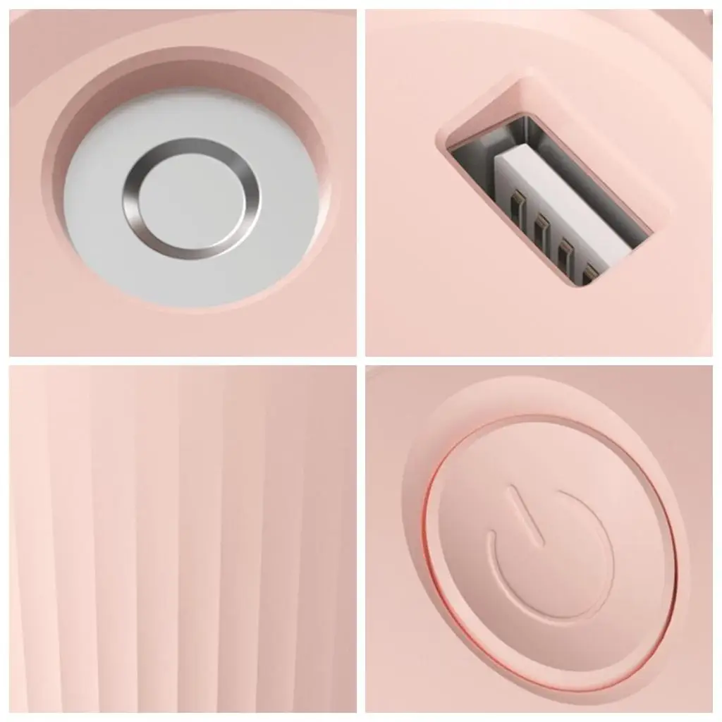 Humidificateur d'air portable avec lumière LED, diffuseur d'huiles essentielles, chambre à coucher, automatique, 420ml