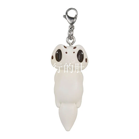 شخصية الزواحف المعلقة من غاشابون - سلسلة مفاتيح سحلية الحرباء أبو بريص، نموذج حيوان واقعي لديكور الحقيبة