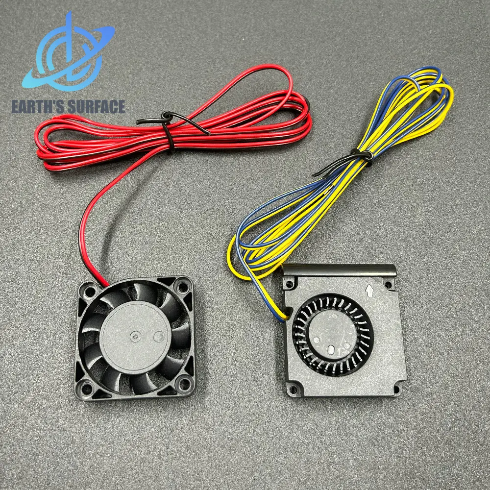 DB-3D Printer Part 4010 Axial Fan 4010 Blower Turbo Quiet Fan 5015 Blower Cooling Fan 40*40*10mm 12V24V For Ender 3 CR10 Printer