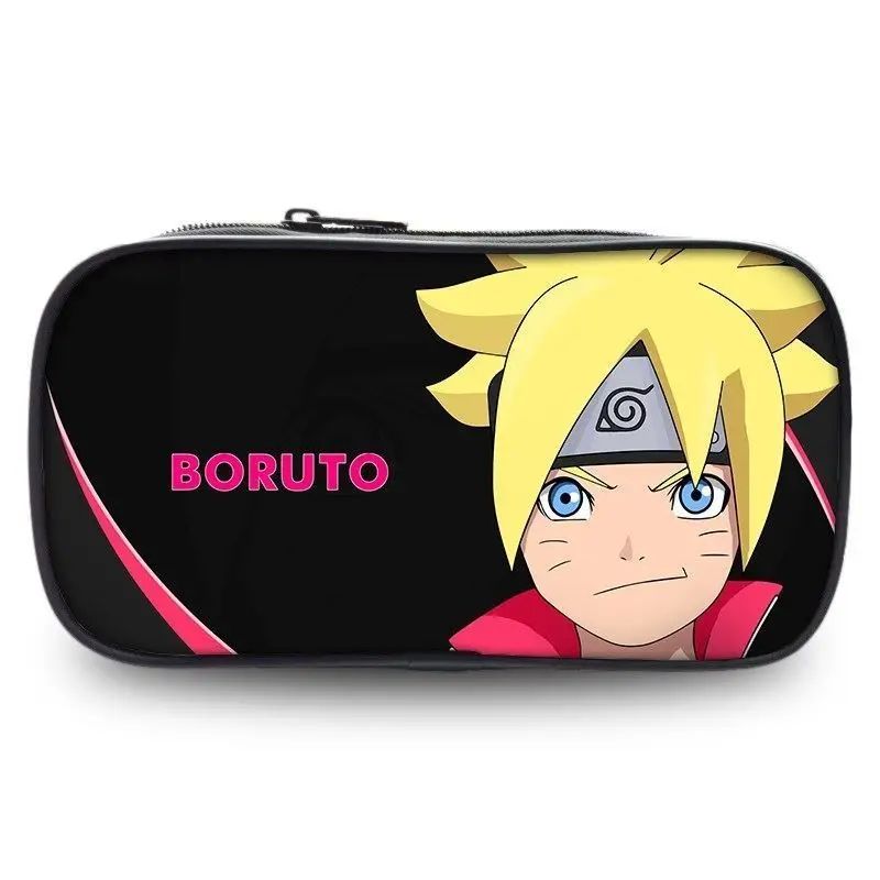 

Naruto Boruto Anime Pencil Case Cool Multifunctional Creative Stationery Bag for Boys Trendy TikTok