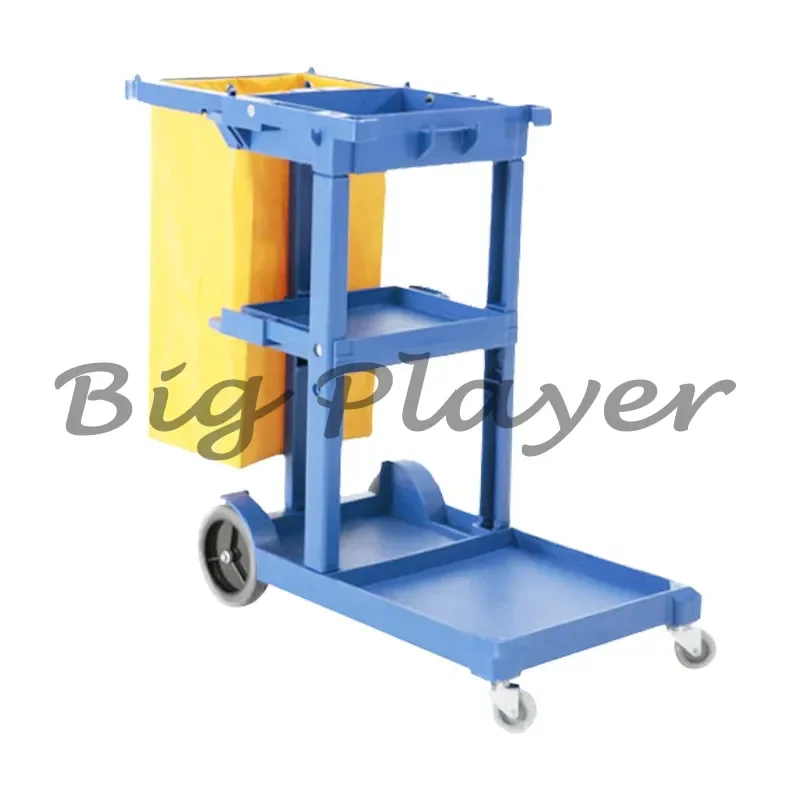 

Тканевая тележка Janitorial, многофункциональная тележка для чистки, утолщенная пластиковая тележка для чистки торгового центра