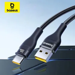 Baseus USB Type C Cable For iPhone 15/15 Pus/15 Pro/15 Pro Max Fast Charging Wire For Huawei Honor Data Cord For Samsung Oneplus