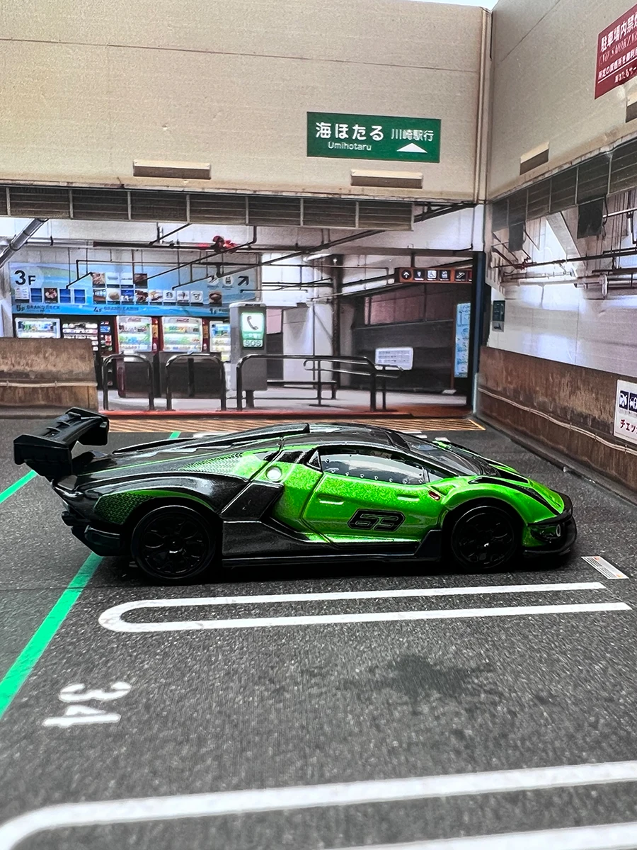 TAKARA TOMY TOMICA TP07 Lamborghini SVC12 children\'s car model,Model Replica Miniature Collection Kids Gift Toys for Boys