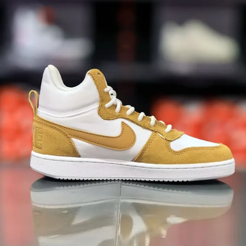 حذاء Nike الجديد خفيف الوزن على شكل حرف U بتصميم مفتوح يجعل الأرجل تبدو أطولًا، أحذية تزلج نسائية خارجية مقاومة للاهتراء، أحذية مسطحة مريحة ومتينة للاستخدام اليومي، أحذية كستنائية عصرية متعددة الاستخدامات Hv1802-121