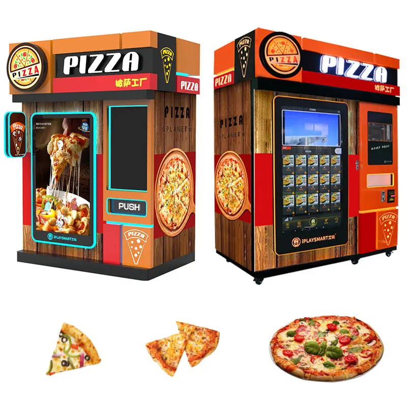 Automatic Self Made Service Fresh Price Self Serving Frozen Pizza Vend Machine for Food Pizza  Customized