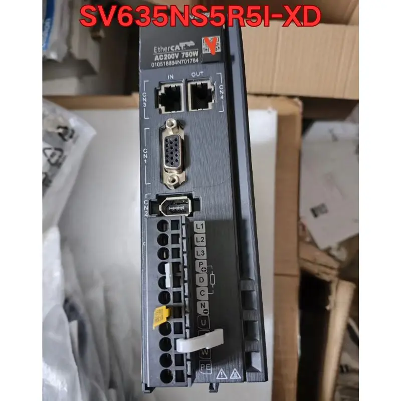 

Second-hand SV635NS5R5I-XD servo drive in good working condition