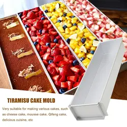 Rectangle Cake Mold Cake Baking Mold For Kitchen Rectangle Aluminum Alloy Cake Mold 15.74x3.93x2.36 In Non Stick Baking Dish