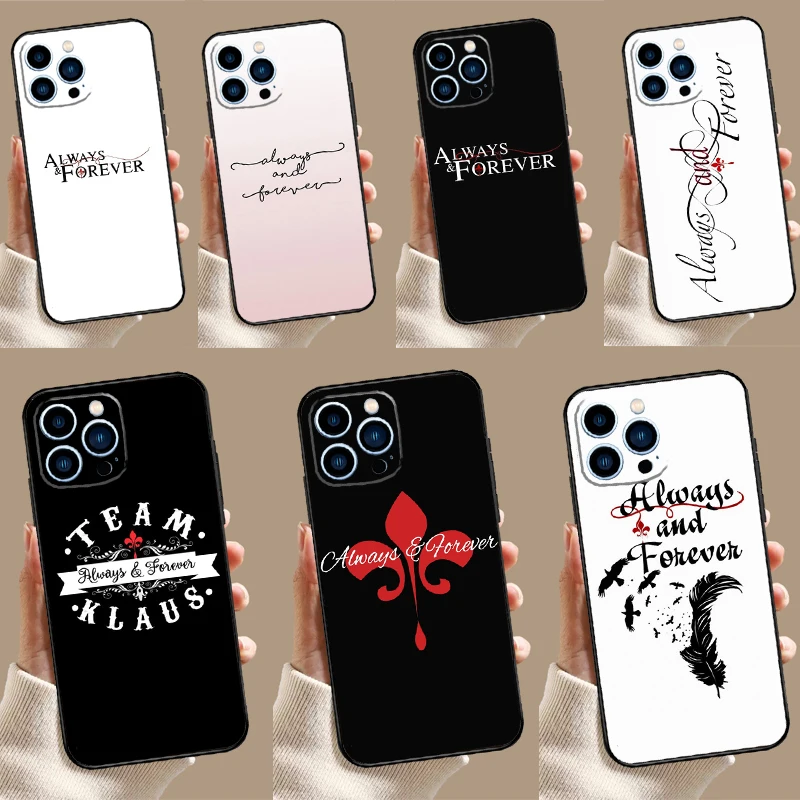 The Vampire Diaries Always Forever Case For Samsung Galaxy A36 A56 A26 A16 A13 A33 A53 A15 A35 A55 A34 A54 A12 A32 A52 A17 A57