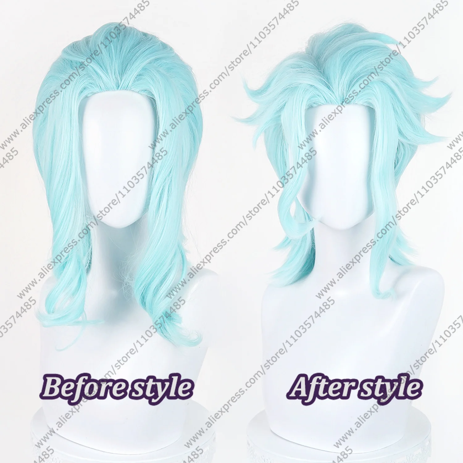 Peruca de Cosplay Anime Dottor - Tech Accessories For Men avaliação e preço