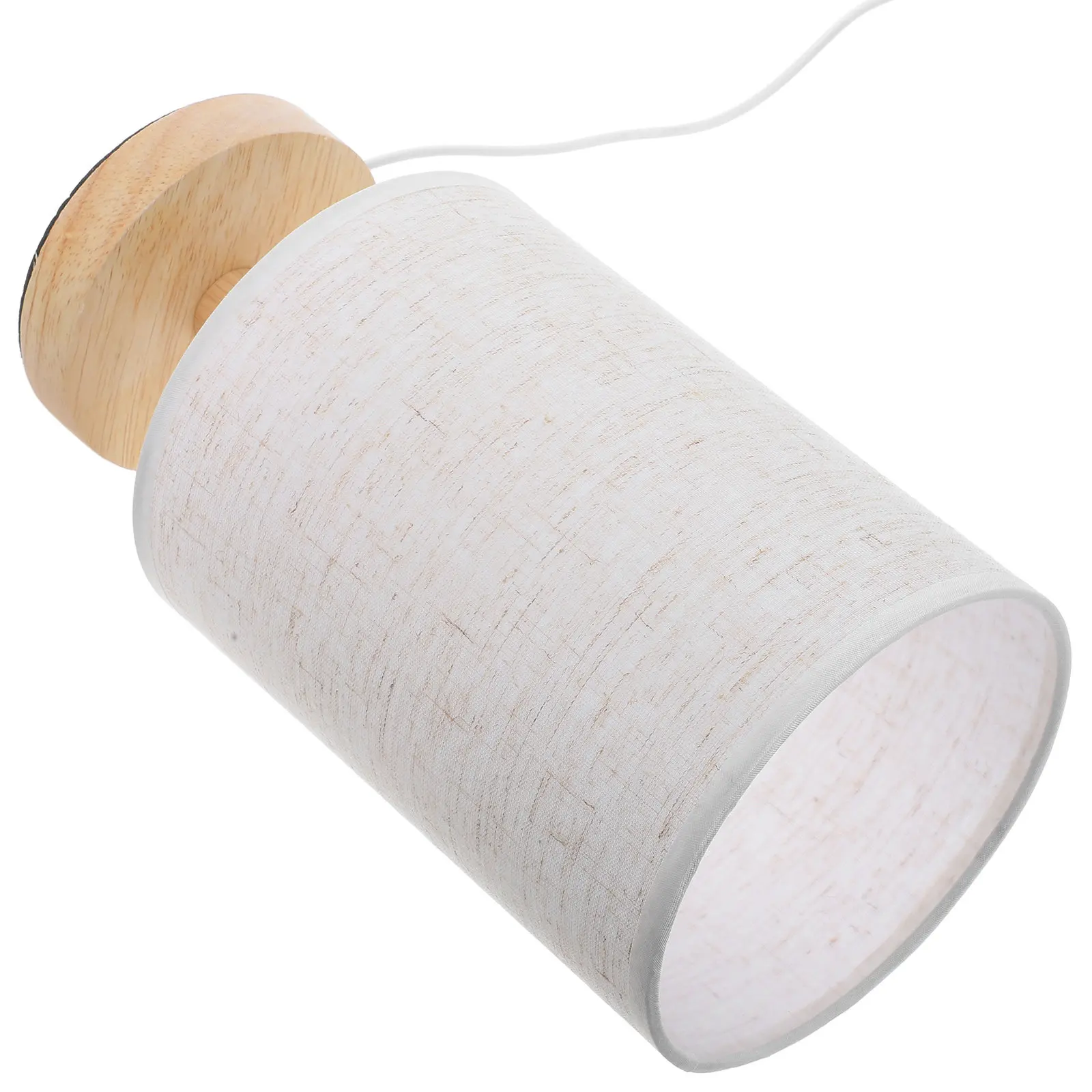 

Bedside Lamps Table Light End Dimmable Bedroom Lights Decorative Fabric Shade Desk Bookshelf