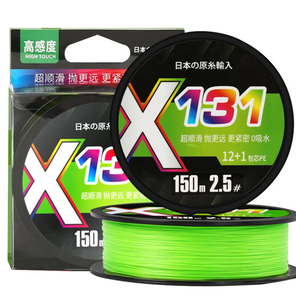 

Thornsline X12 Braided Fishing Line 500M 131 Japan Multifilament Saltwater PE Carp Wire Green Super Smooth All For Fish pesca