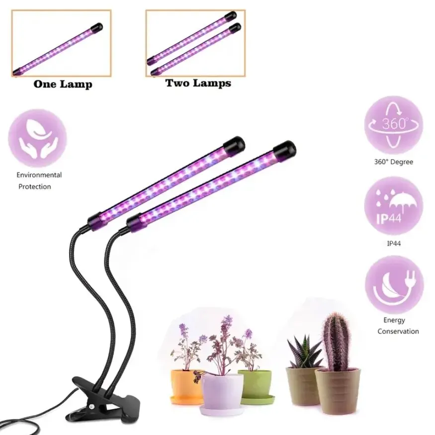 20W LED lámpara de crecimiento de plantas USB panel de espectro completo