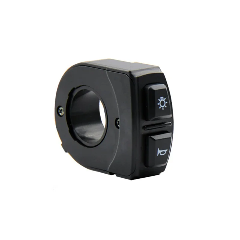 New Bicycle Lithium Battery Modification Accessories 2-In-1 DK21-1S Switch Mountain Bike Scooter Horn Headlight Switch