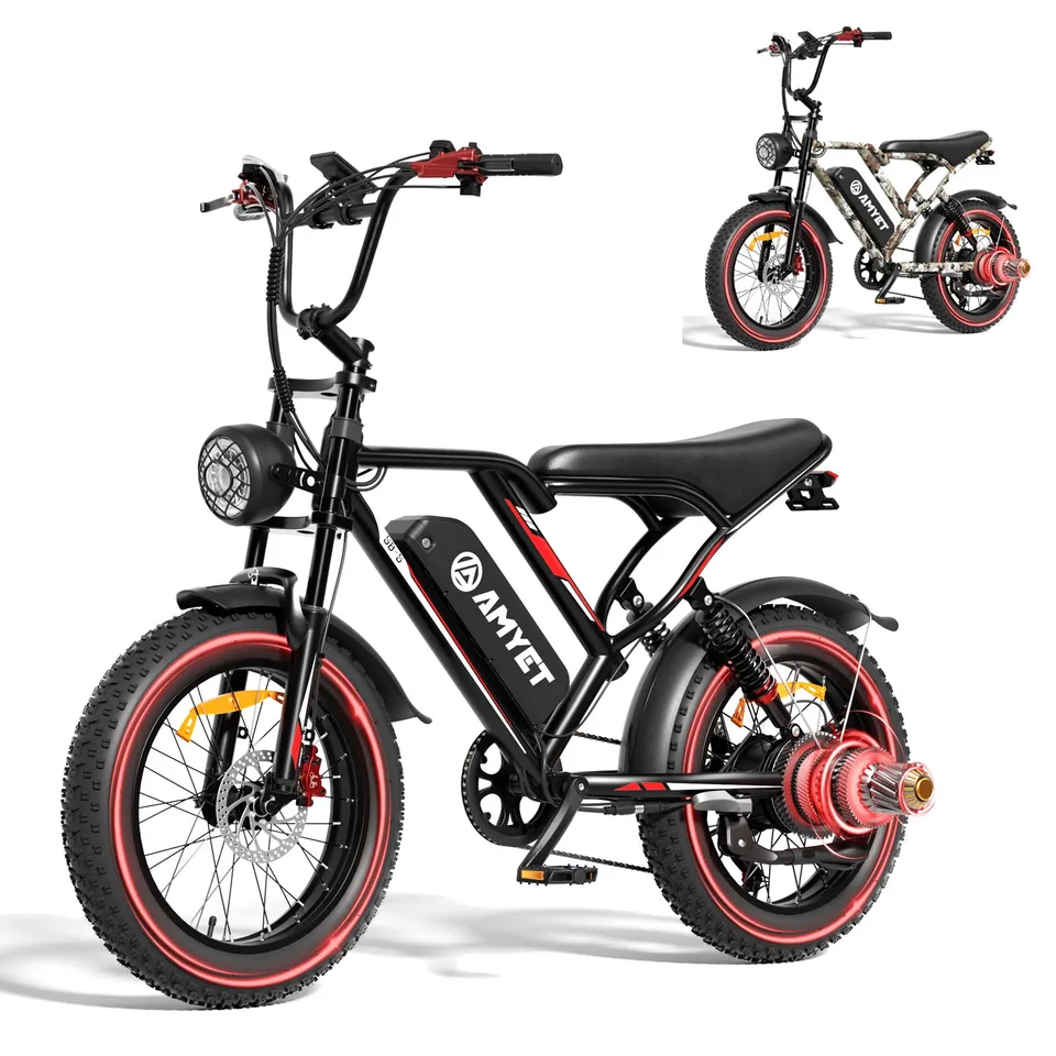 Electric Bike 1500W 20AH Dual Suspension Hydraulic Brake 20" Tyre E-bike image 3