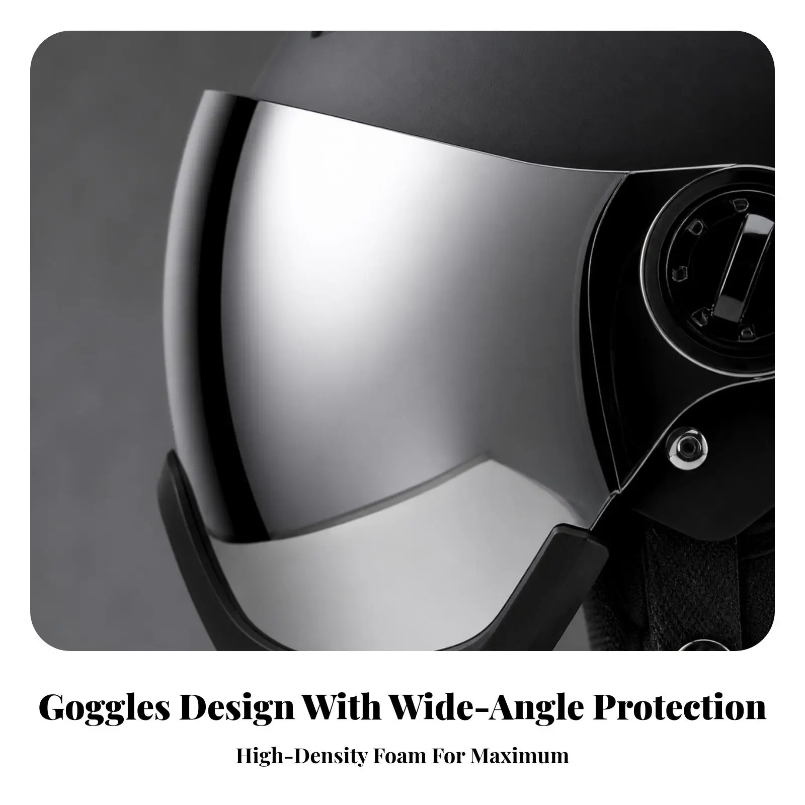 Ski Helmet with Anti-fog Visor Comfortable Liner Snowboarding Protector for Winter Activities