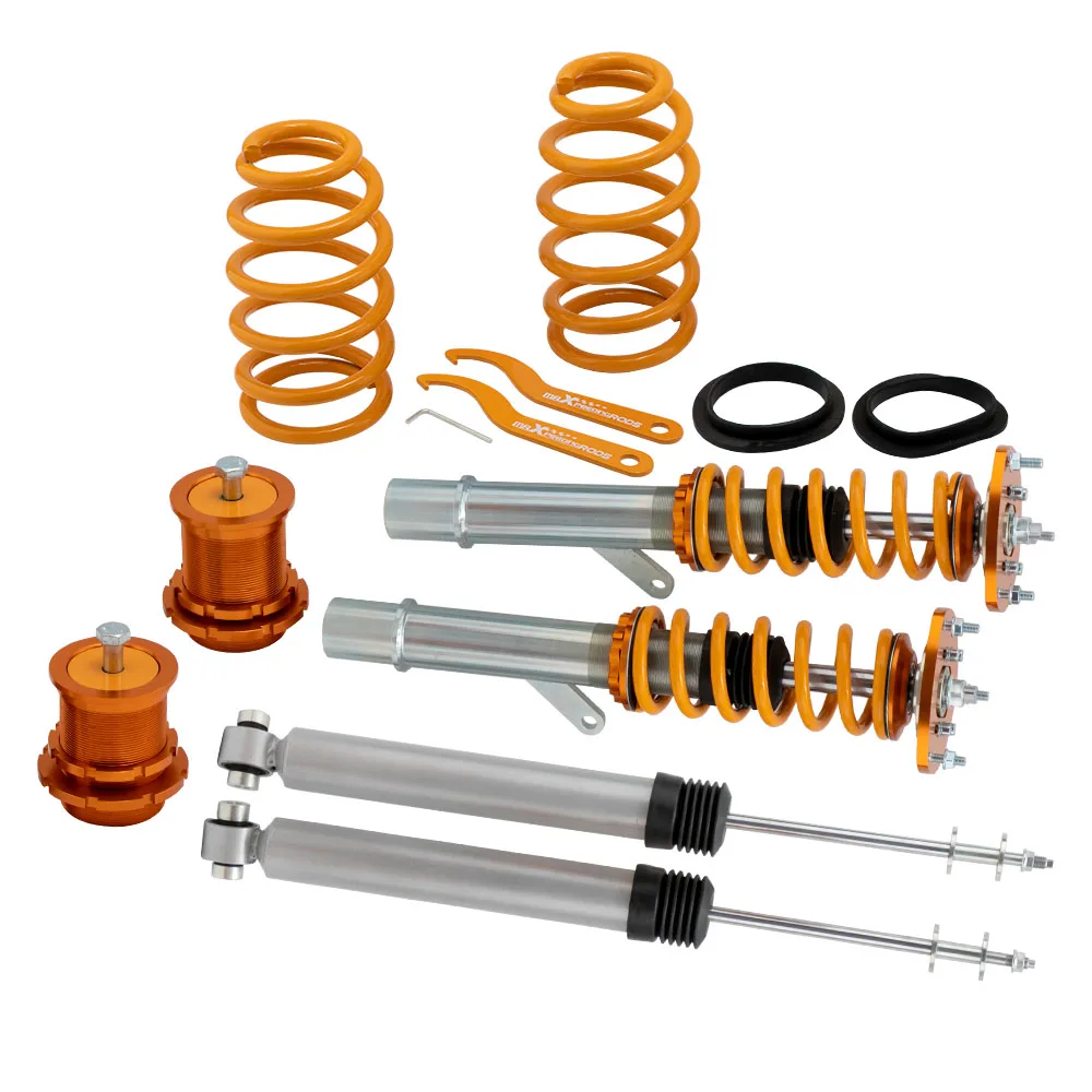 Coilovers Suspension Shocks & Springs Kit For Volkswagen Golf MK7 Audi A3 S3 8V Mk3 SEAT Leon Mk3 2015-2019