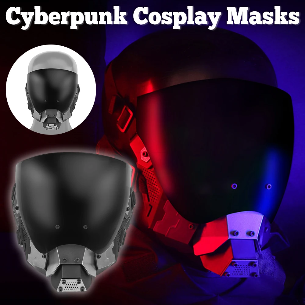 

Paintball CS Wargame Sports Mask Breathable Cyberpunk Cosplay Tactical Commander Mask Anti-fog Cosplay Masks Protective Gear
