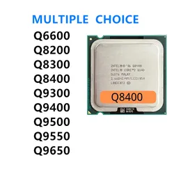 Core 2 Quad Q6600 Q8200 Q8300 Q8400 Q9300 Q9400 Q9500 Q9550 Q9650 Processor Socket LGA 775 CPU