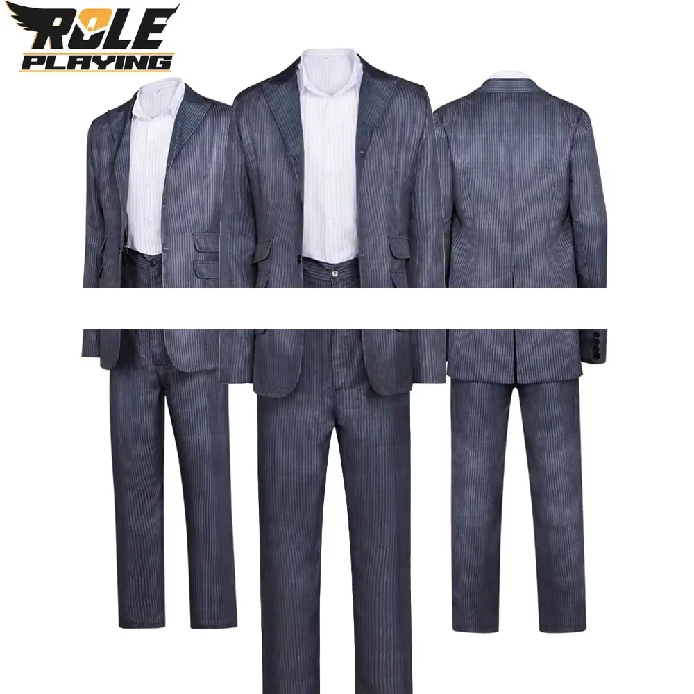 The Bride of Frankenstein Frankenstein Cosplay Men Fantasy Blazer Suit Costume 2026 Horror Movie Cloth Halloween Carnival Party view 2