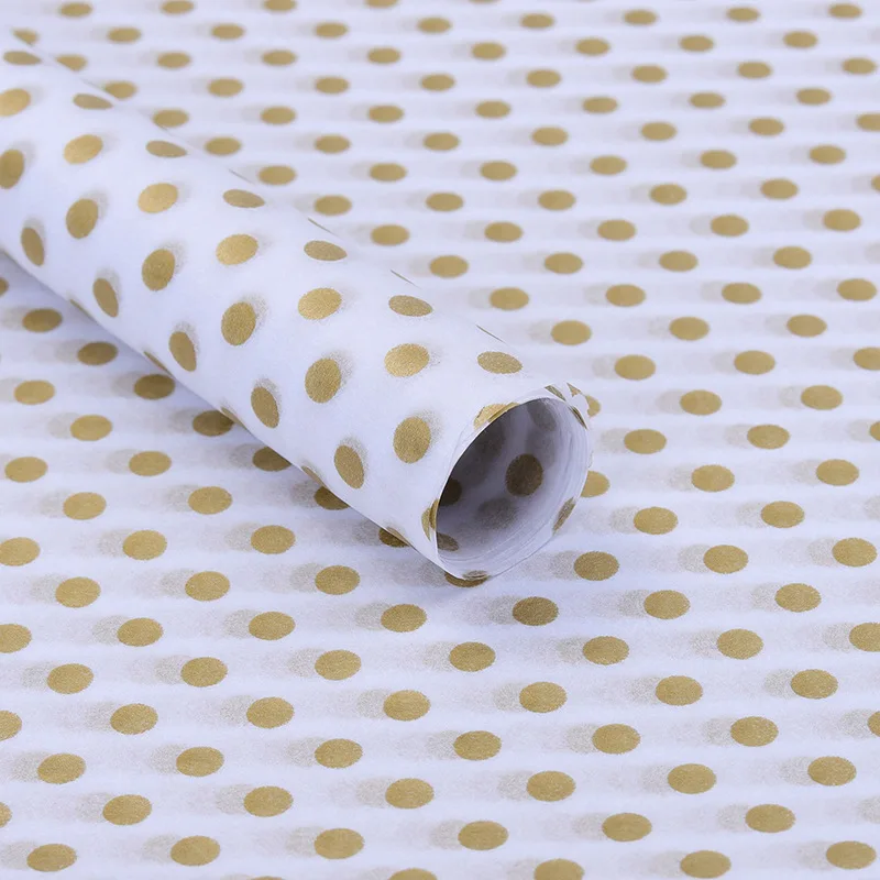 Printed Tissue Paper Colorful Gift Wrapping Paper Craft Paper Flower Packaging For Flower Arrangement Valentine'S Day Wedding