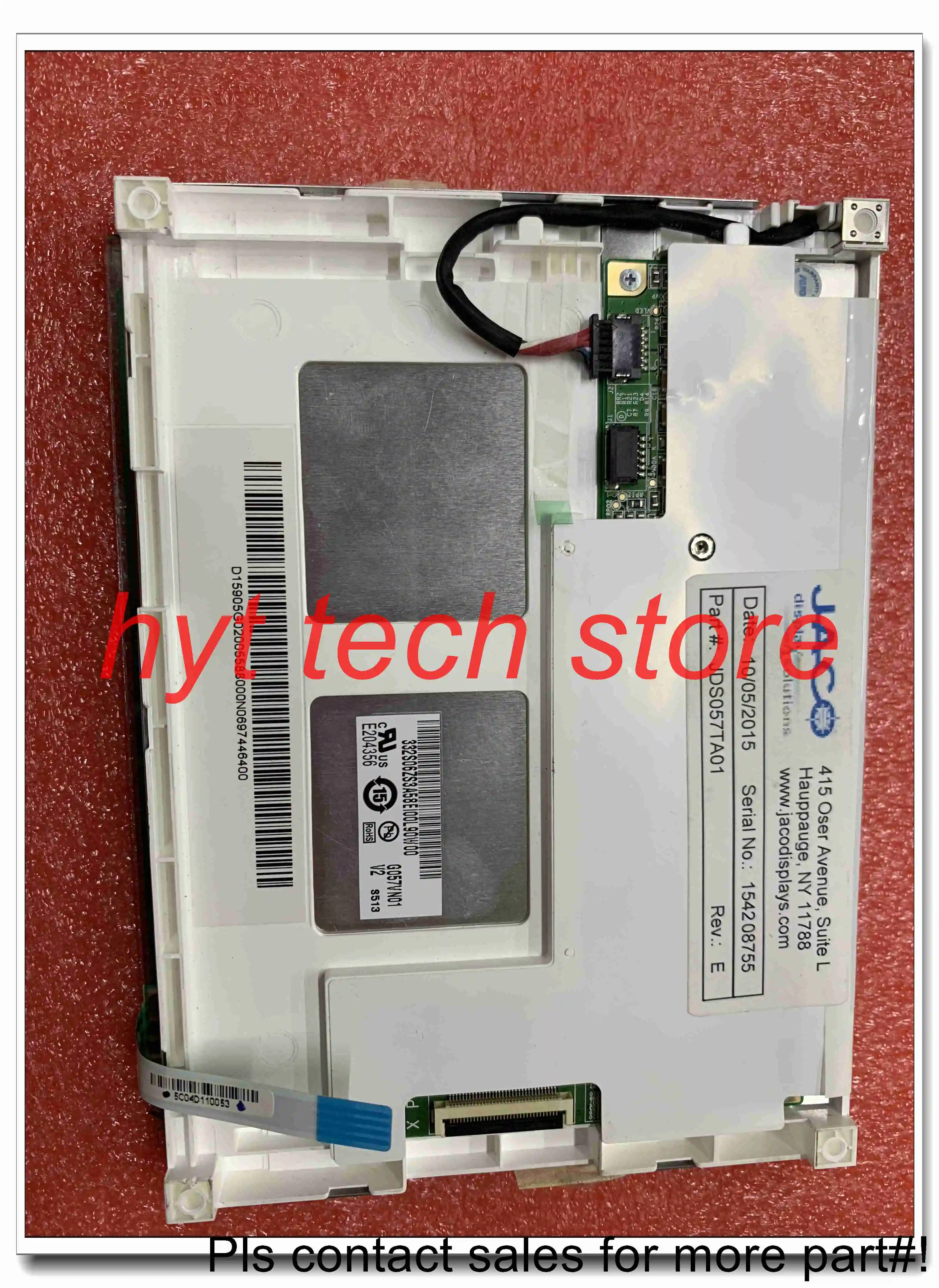 

5.7 inch LCD Panel# G057VN01 V2 G057VN01 V.2 With touch panel, 100% tested before shipment