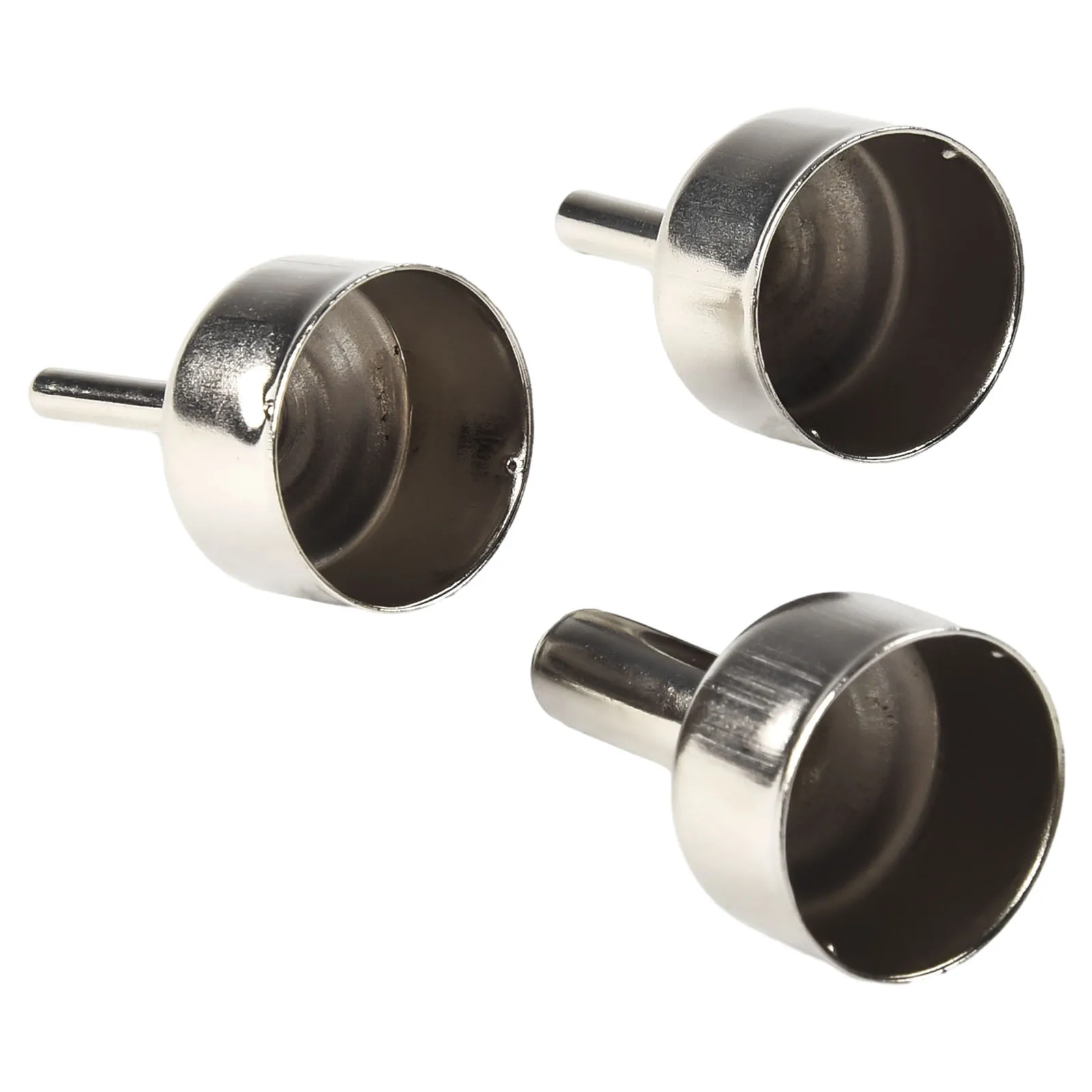 6pcs Nozzles for 858D+ 8586 Hot Air Soldering Welding Station with Multiple Inner Diameter Sizes and Stainless Steel