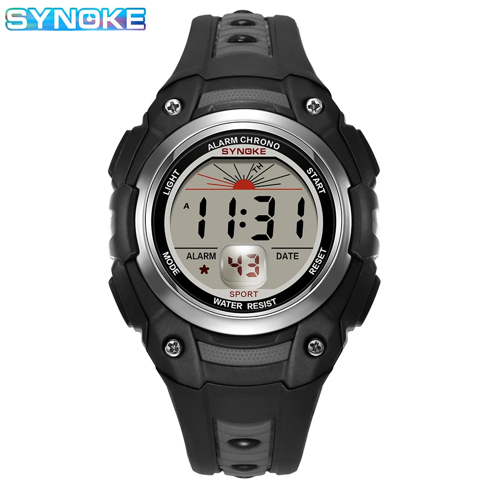 

SYNOKE Men's Digital Watch Stopwatch Watches