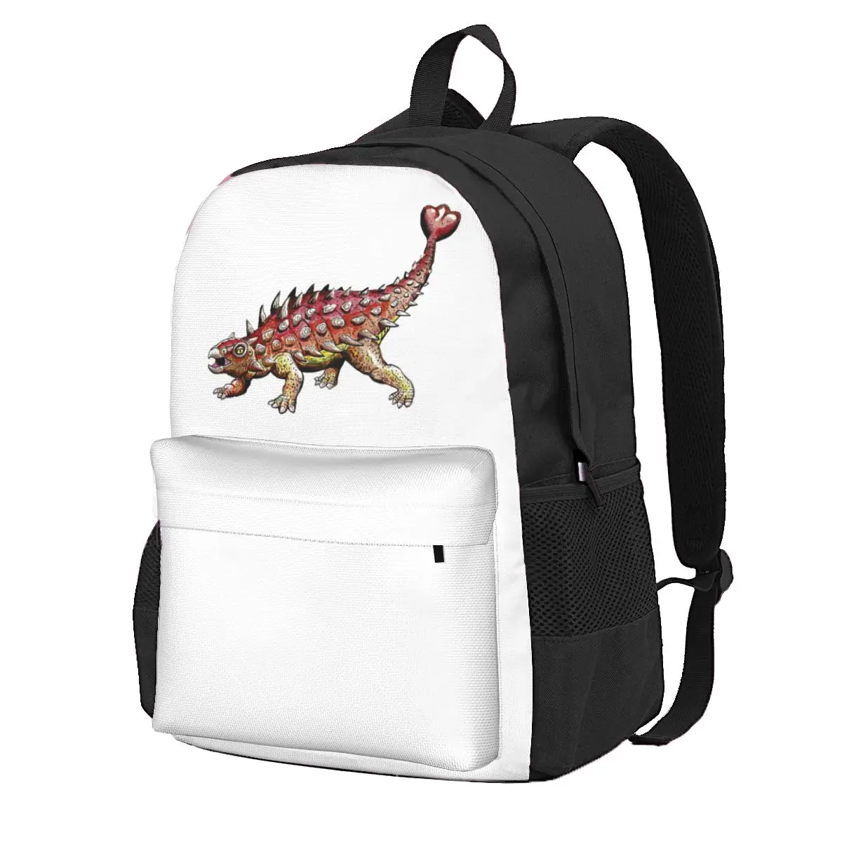 

Ankylosaurus Armoured Dinosaur Student Backpack School Bag Hiking Travel Daypack for Men Women Fashion Bookbag Shoulder Bags