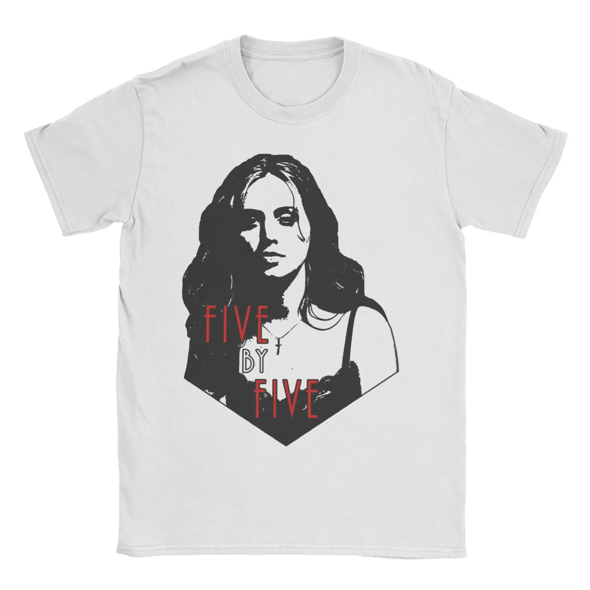 Faith Lehane Five By Five Buffy the Vampire Slayer T Shirts Men Pure Cotton T-Shirt Crew Neck Tee Short Sleeve Clothes Gift Idea
