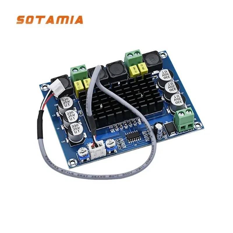 

SOTAMIA TPA3116 Power Amplifier Audio Board 120Wx2 2.0 Stereo Sound Amplifiers Speaker Amplificador Class D Home Audio Amp