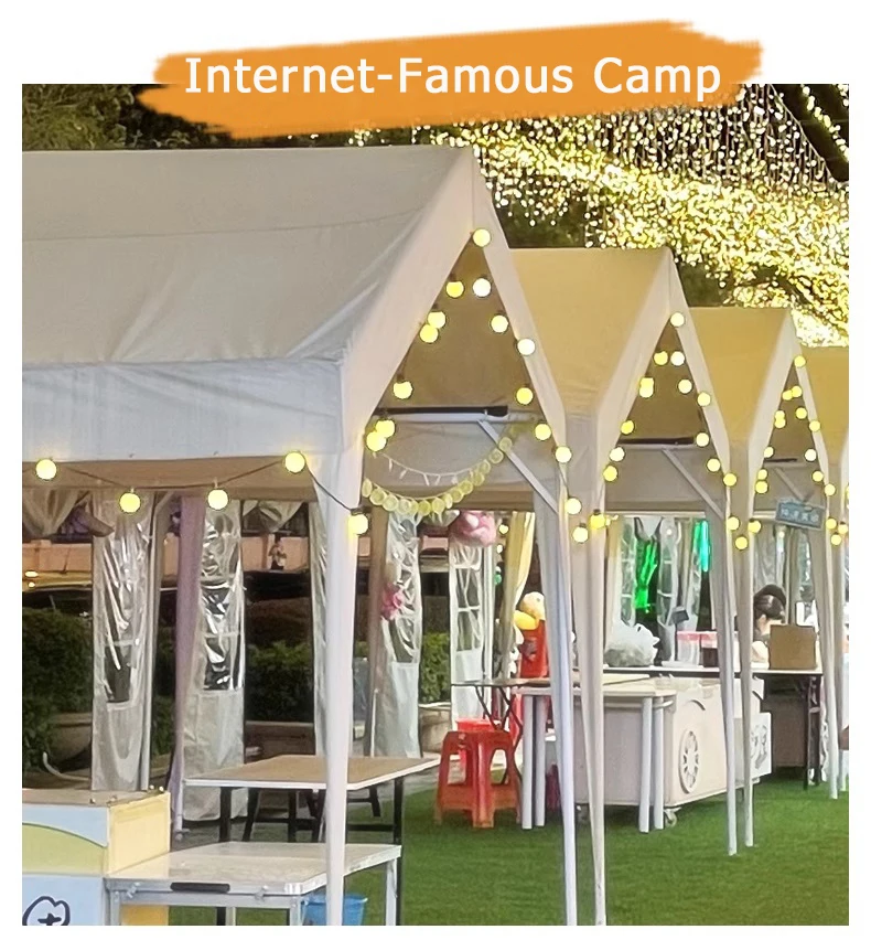 مقاوم للماء ودائم في الهواء الطلق موبايل ووقوف السيارات ظلال فاخرة الزفاف Glamping الخيام في الهواء الطلق