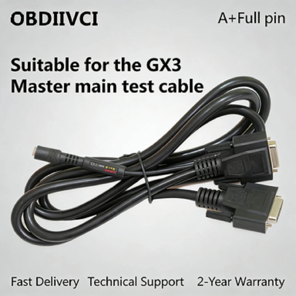 

OBDIIVCI GX3 Main Test Cable, Replacement OBD2 Diagnostic Line for LAUNCH X431 GX3 Master Scanner, Auto Diagnostic Tool with Ful