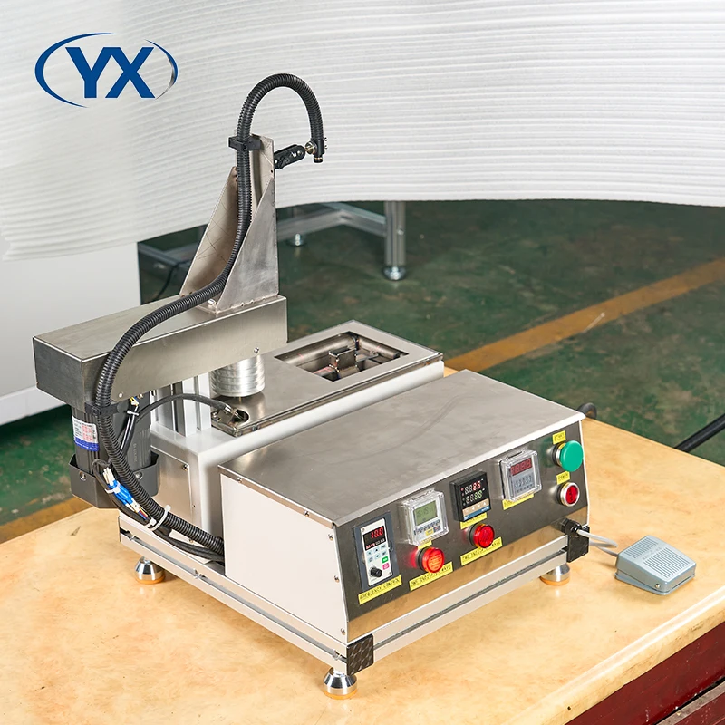YX250-Min Desktop PCB Chip Mounter Wave Solder Machine Mini Type Wave Semi Auto Jet Solder LED Making for SMT