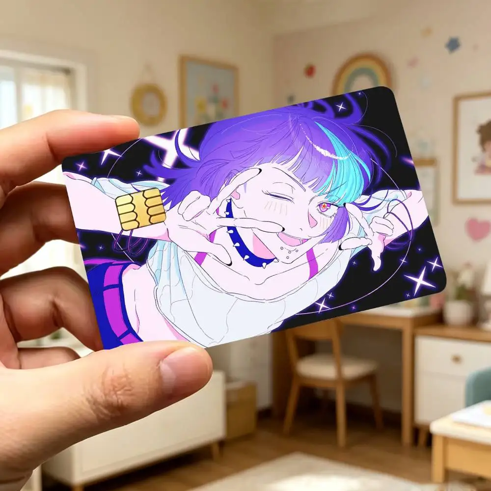 K-Kirara H-Hoshi-S Stickers Credit Debit Card Film Skin Sticker Credit Card Skin Stickers For Bank Card Bus Metro
