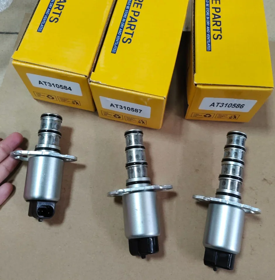 

Solenoid Valve AT310584 AT310587 AT310586 Hydraulic Solenoid Control Valve Fit for Deere 210K 310SL 315SJ 325J 410K 410L Loader