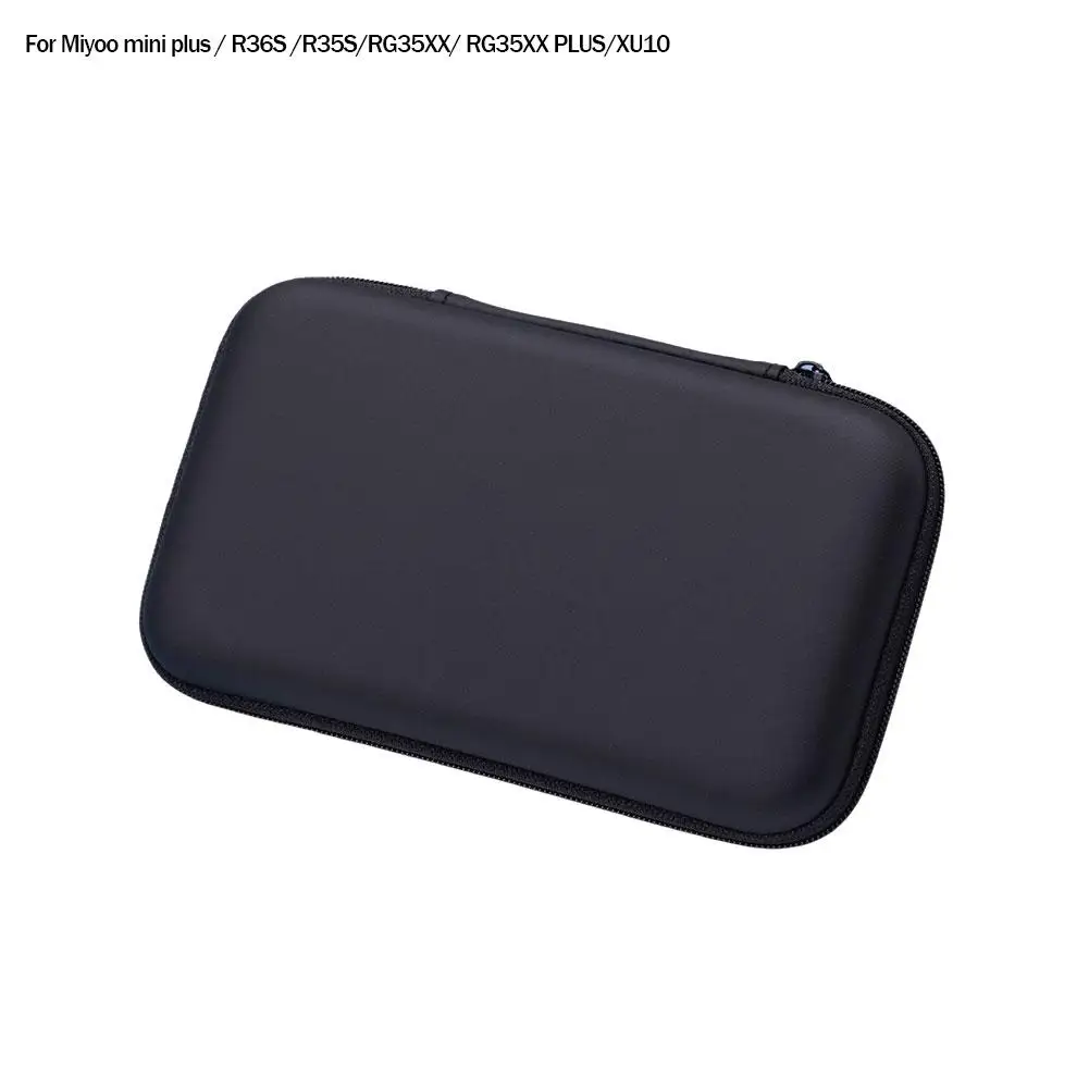 For R35S Handheld Game Console Carrying Case Protective Travel Retro Mini Player Box For Charging Cable Batteries Y3H2