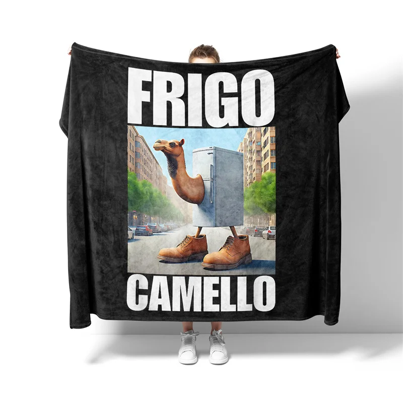 Aertemisi Frigo Camelo Frigo Camello Buffo Fardello Pet Blanket for Small Medium Large Dog Cat Puppy Kitten Couch Sofa Bed