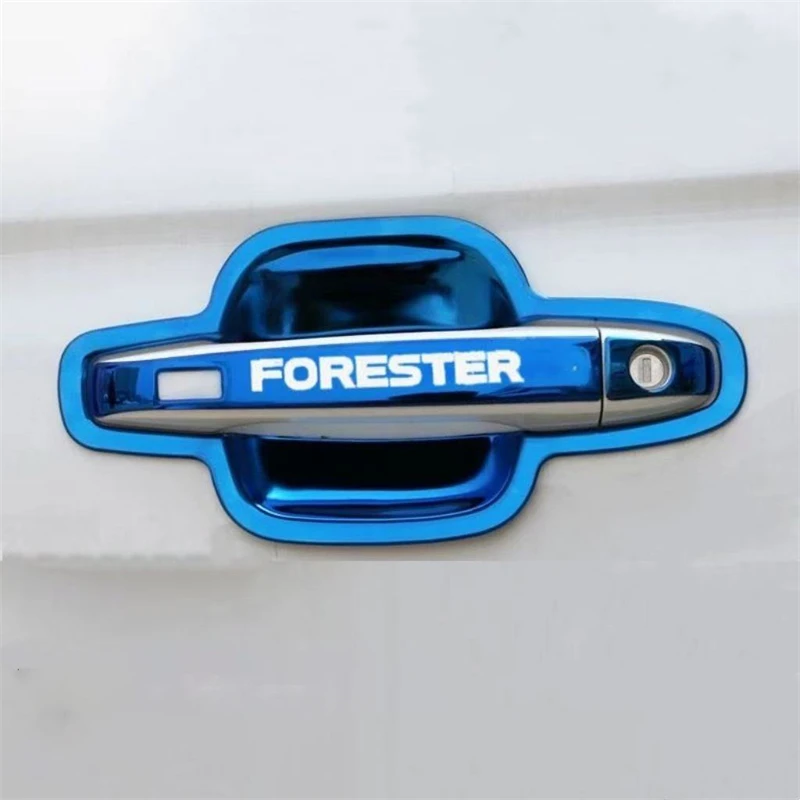 

19-24 Subaru Forester дверная ручка защита от царапин дверная ручка из нержавеющей стали защитная крышка модификация аксессуары