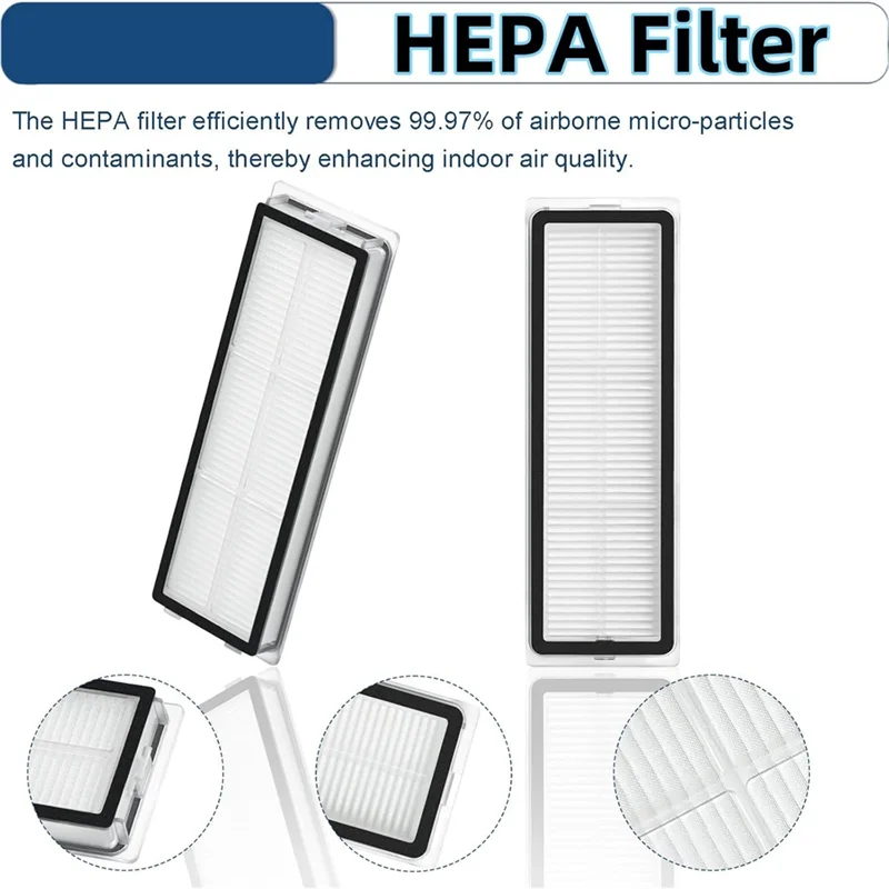 A05G-Robotstofzuigeraccessoires voor Dreame D10 Plus Gen 2-hoofdzijborstel, HEPA-filter, dweildoek, inclusief stofzak