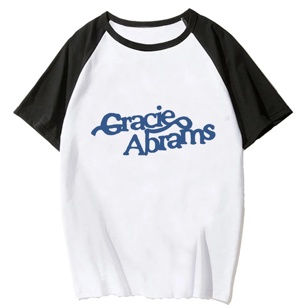 Gracie Abrams tshirt women patterned athleisure graphic Tee girl funny streetwear harajuku clothing