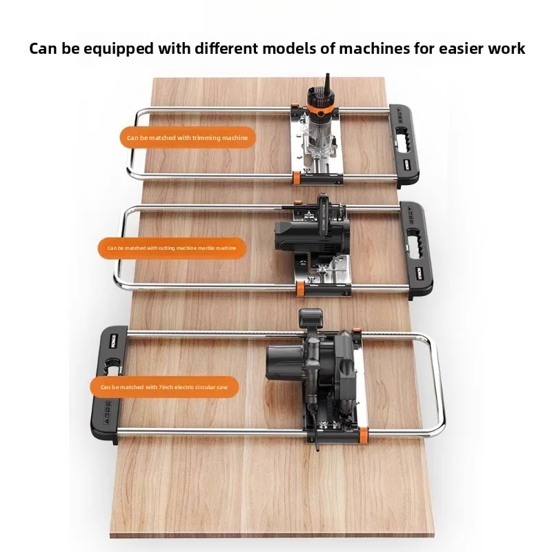 Portable Saw, Multi-functional Cutting Board Artifact, High-precision Woodworking Board Backer, Modified Positioning Tool,
