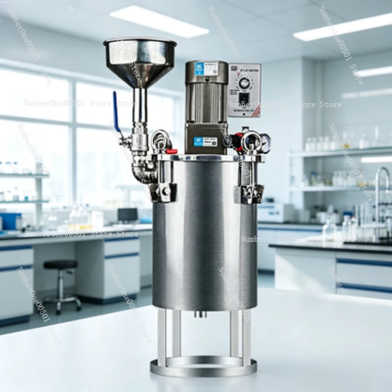 

Емкость для смешивания и давления из нержавеющей стали с воронкой, индикатором уровня жидкости, дозирующим устройством и резервуаром для хранения клея