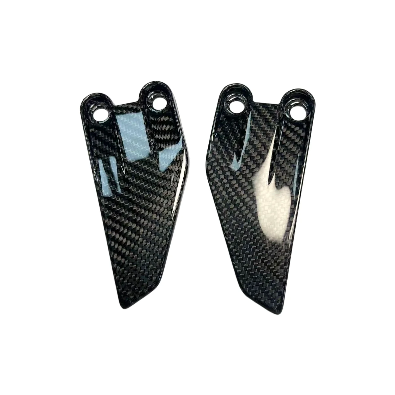 

3K carbon fiber rear footpegs and foot guards for the KTM Duke 250/390 (2018–2023 models)
