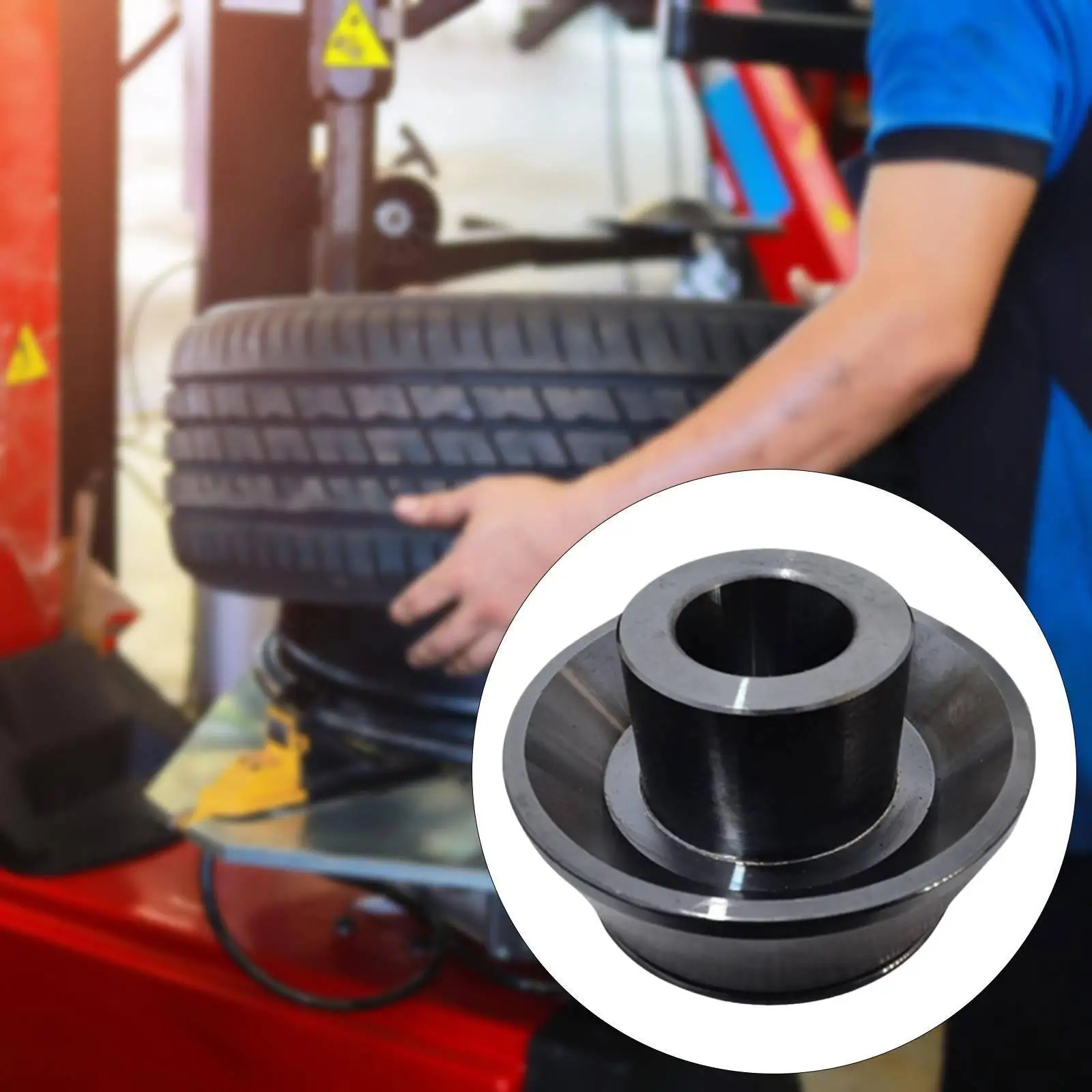 Wheel Balancer Cone Cast Steel Tire Balancing Adapter for Isuzu Automotive Garage Equipment Car Tyre Balancer